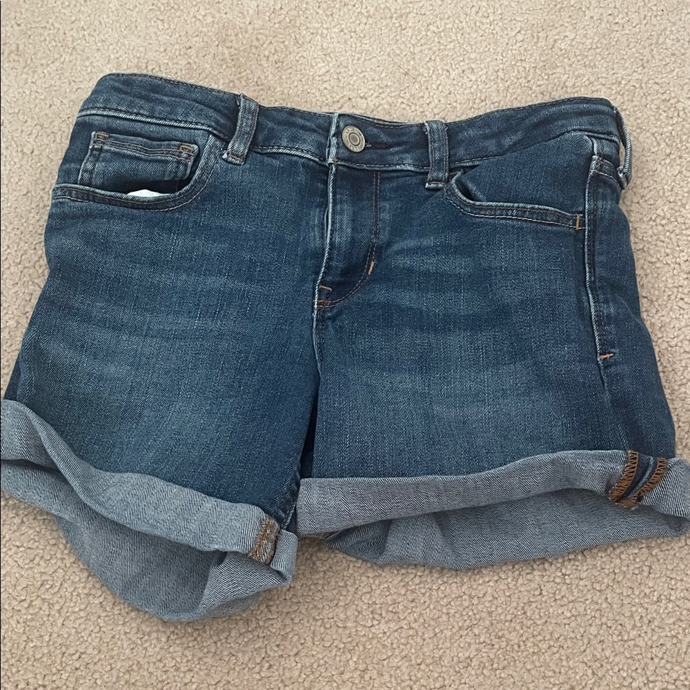 GAP Women's Dark Blue Jean Shorts